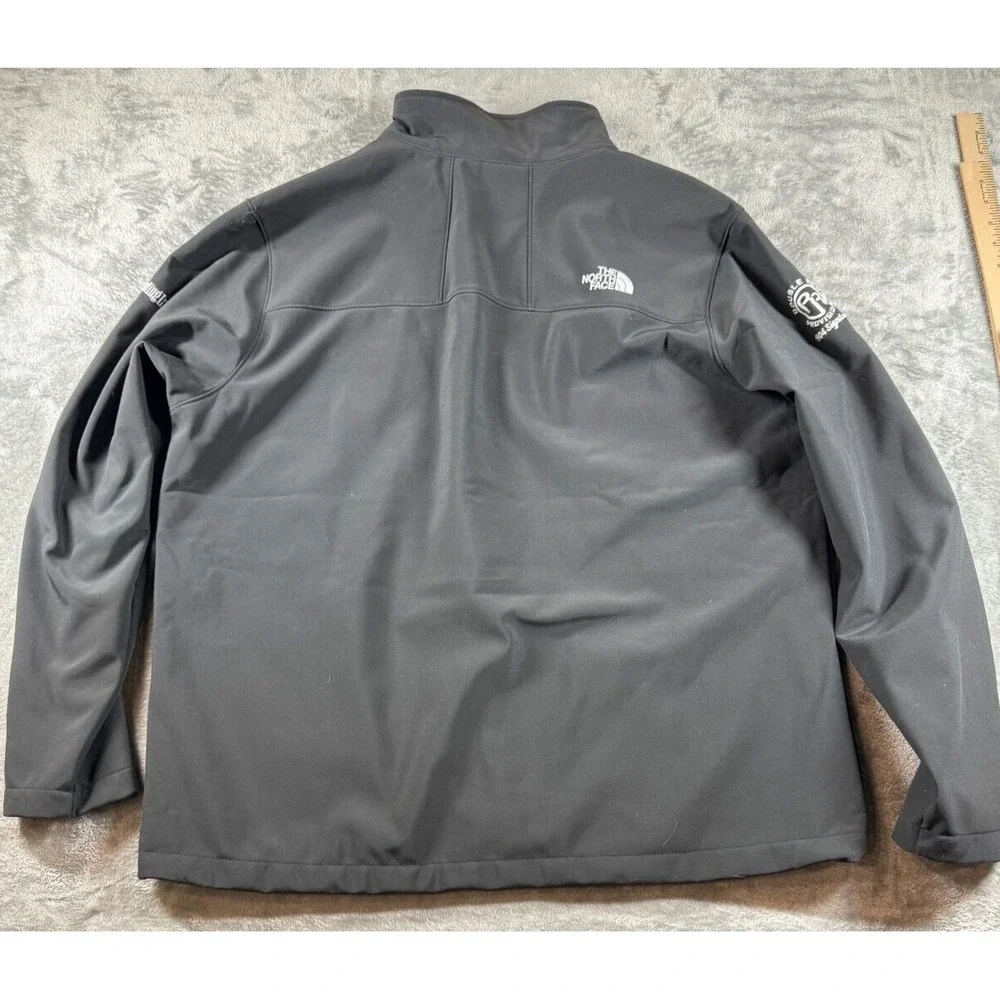 Vintage The North Face Windwall Jacket Men's XXL Black Fleece Full Zip